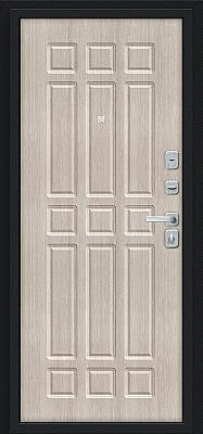 Мило МФ/BChrome (цвет Букле черное/Cappuccino Melinga)