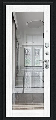 Флэш (цвет Букле черное/Snow Melinga)