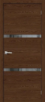 Браво-2.55 (цвет Brown Skyline / стекло Mirox Grey)