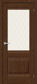 Прима-3 (цвет Wenge Veralinga / стекло White Сrystal)