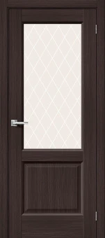 Неоклассик-33 (цвет Wenge Melinga / стекло White Сrystal)