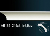 Карниз гладкий AB164