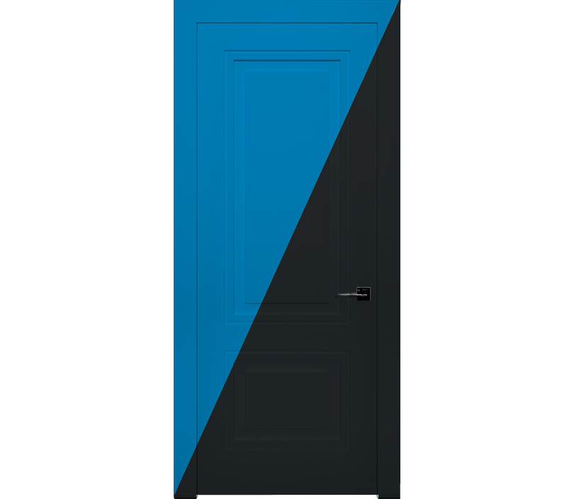 Дверь межкомнатная глухая Гранада ДГ2 черная