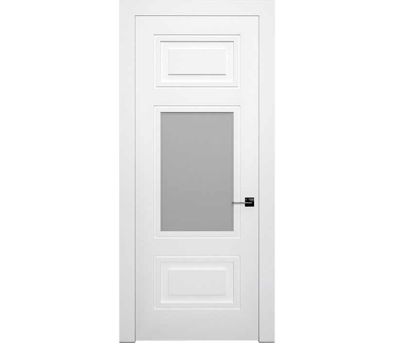 Дверь межкомнатная со стеклом Гранада ДО5 с патиной