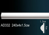 Молдинг гладкий AD332F