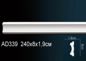 Молдинг гладкий AD339