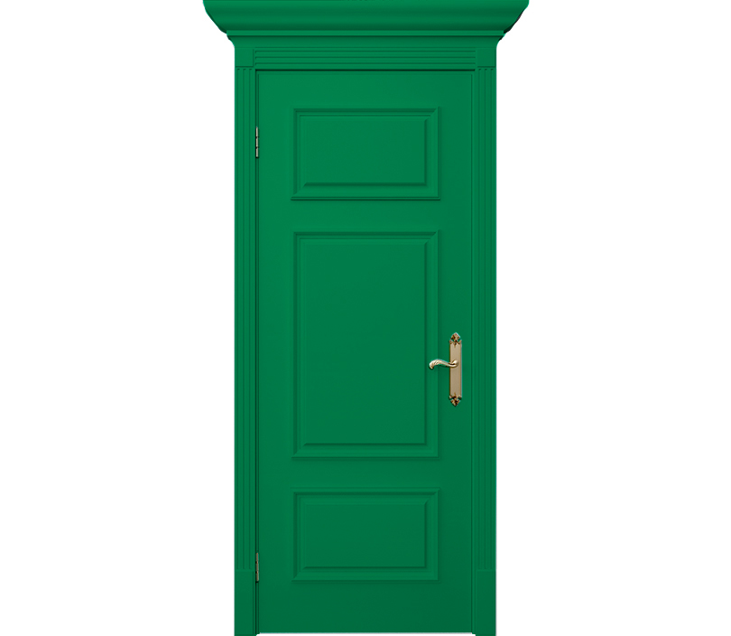 Дверь межкомнатная глухая Венеция ДГ5 зеленая