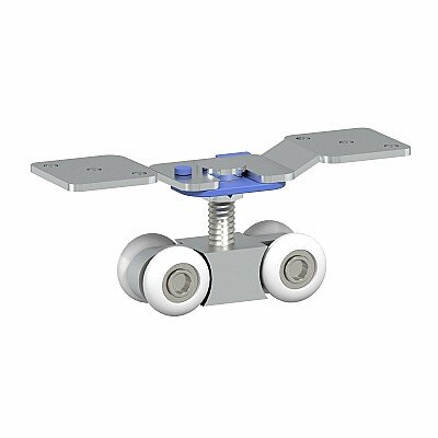 Ролики для раздвижных дверей Bravo W-100 (цвет Антик Медь/П-18 (Ель Карпатская))