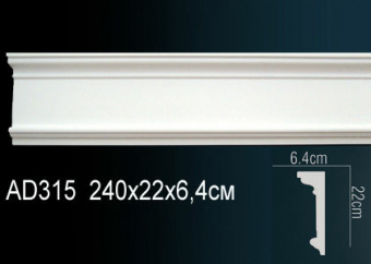 Молдинг гладкий AD315