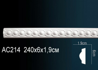 Молдинг с рисунком AC214