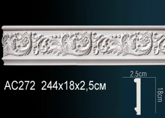 Молдинг с рисунком AC272