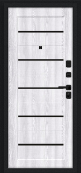 Борн/SBlack (цвет Букле черное/Riviera Ice)