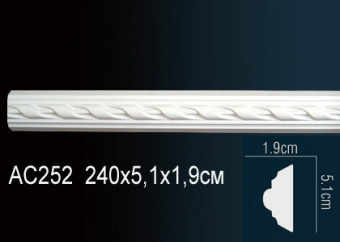Молдинг с рисунком AC252